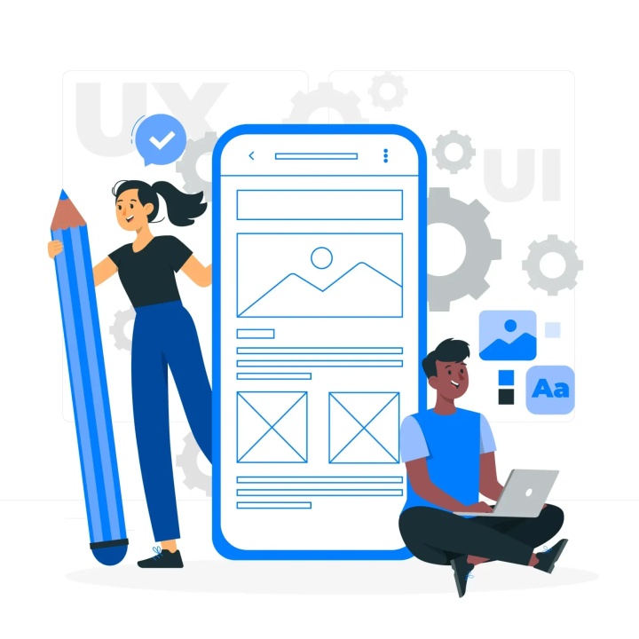 UI/UX Design Illustration
